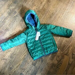 NWT size “XS” 4 / 5 J. Crew crewcuts Primaloft collection puffer jacket